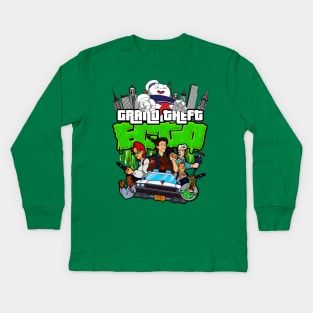 Ecto 1 Thievery Kids Long Sleeve T-Shirt